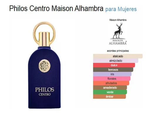 PHILOS CENTRO EDP – MAISON ALHAMBRA 100ML 2